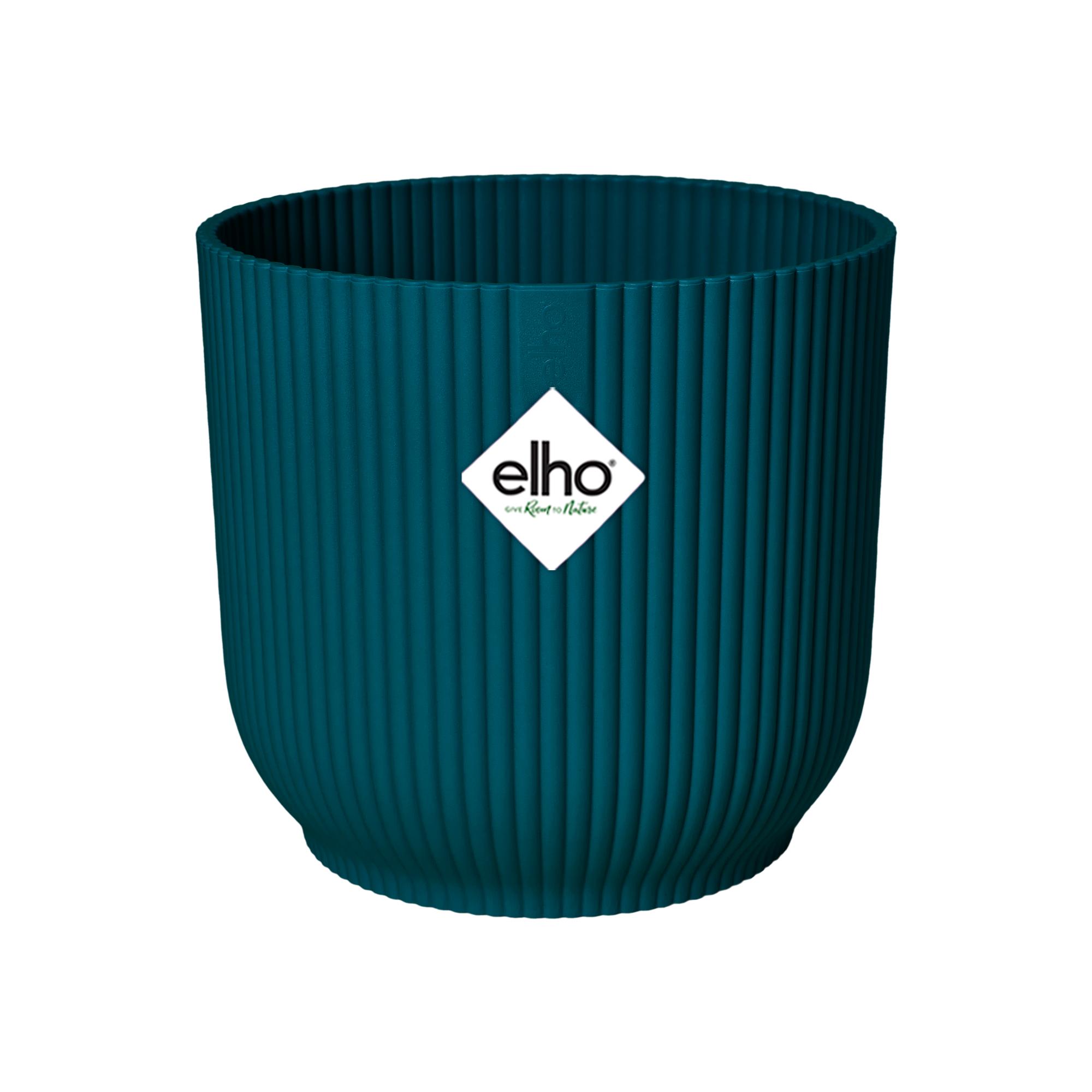 Pot elho Vibes Fold Round blauw - including wheels - D35 x H33